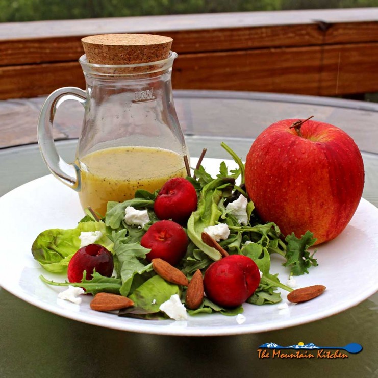 Cherry-Apple Salad With Orange Champagne Vinaigrette