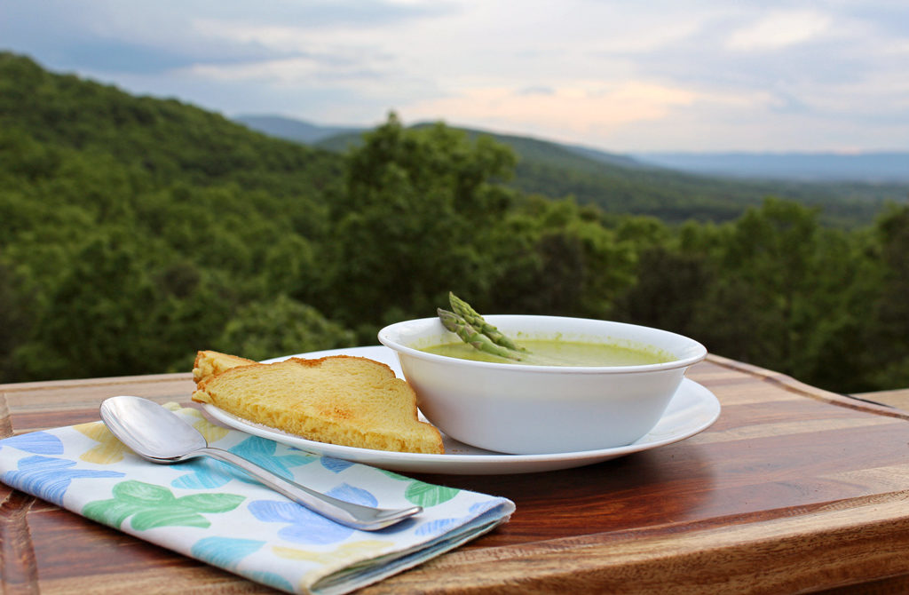 cream of asparagus soup