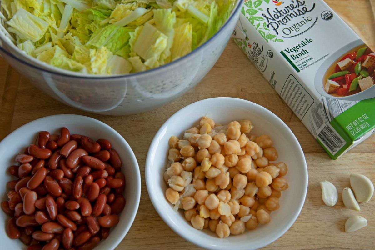 ingredients to make soup