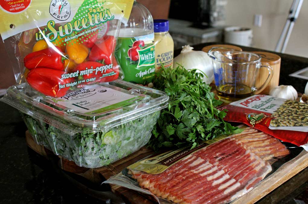 ingredients to make salad