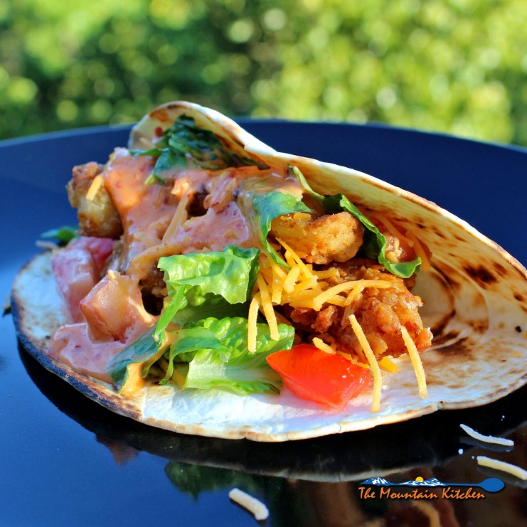Spicy Chicken Wraps
