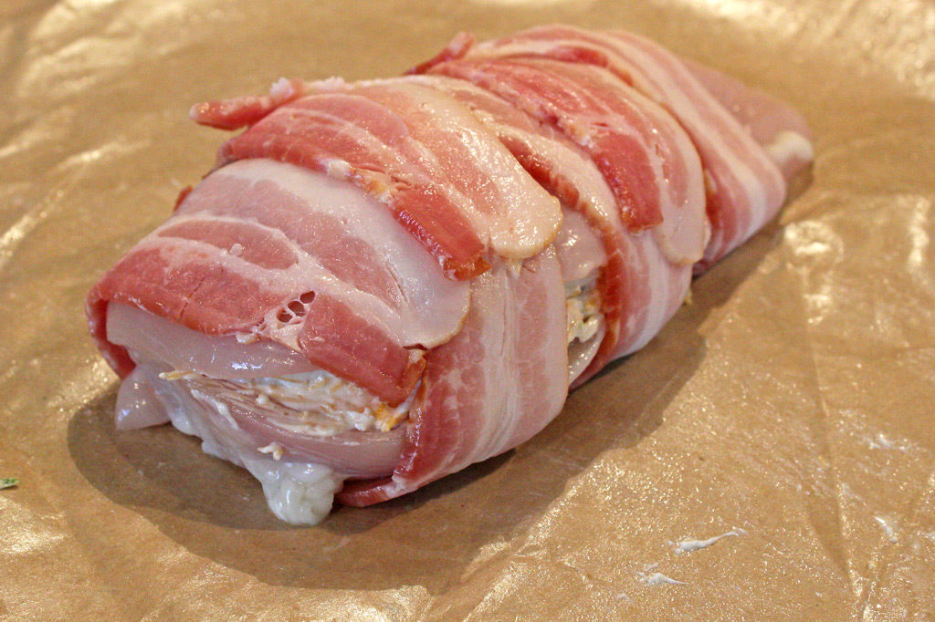 bacon wrapped chicken breast