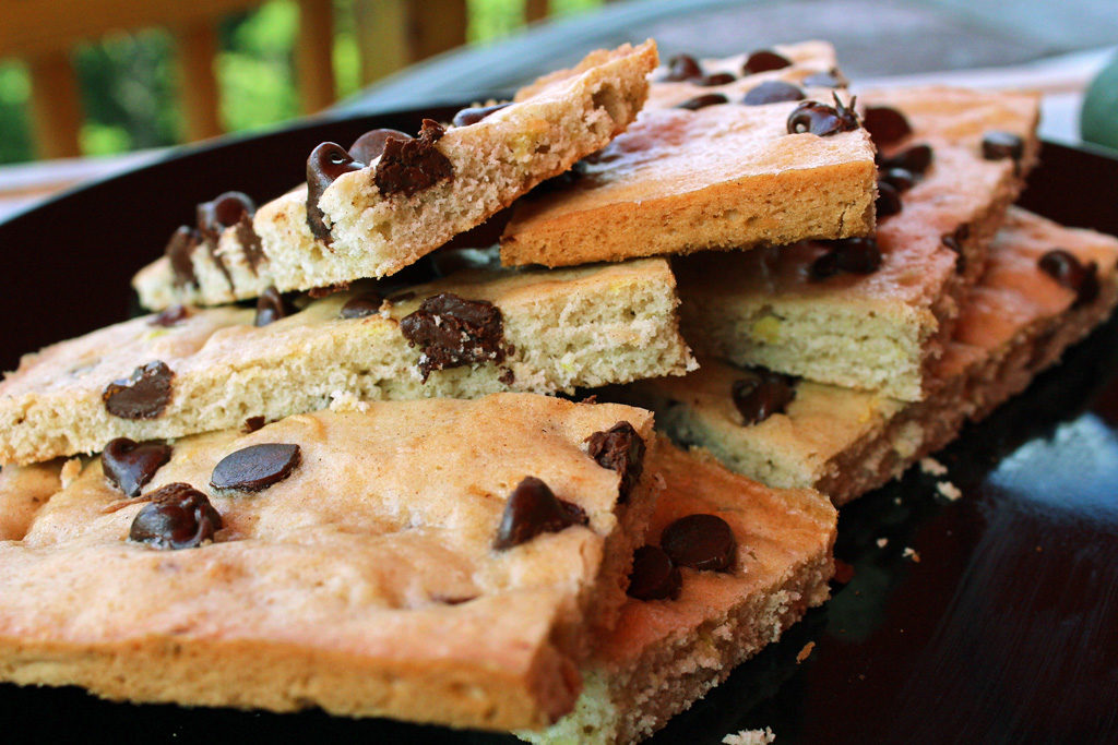 Chocolate Chip Zucchini Bars