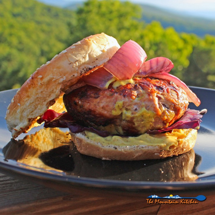Curried Pork Burger