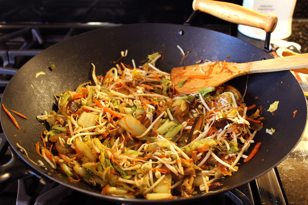 These baked vegetable egg rolls are baked, not fried and loaded with fresh vegetables, seasoned with ginger, garlic and soy sauce, with a tasty honey sesame dipping sauce. | TheMountainKitchen.com