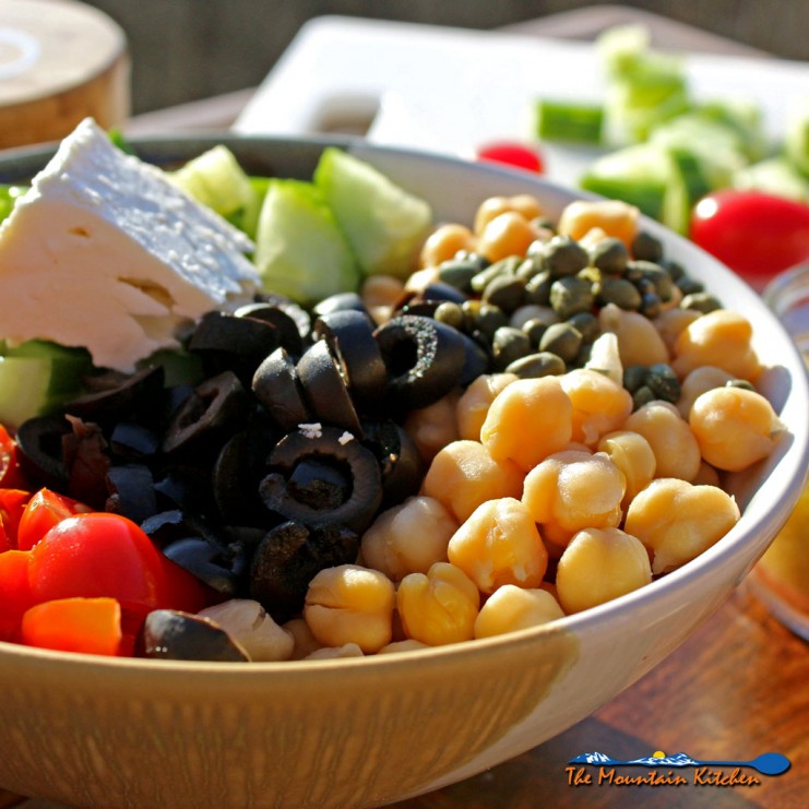 Greek Chickpea Salad