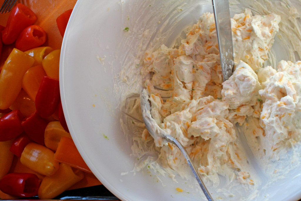 filling mixture for mini peppers
