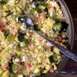 corn zucchini orzo salad