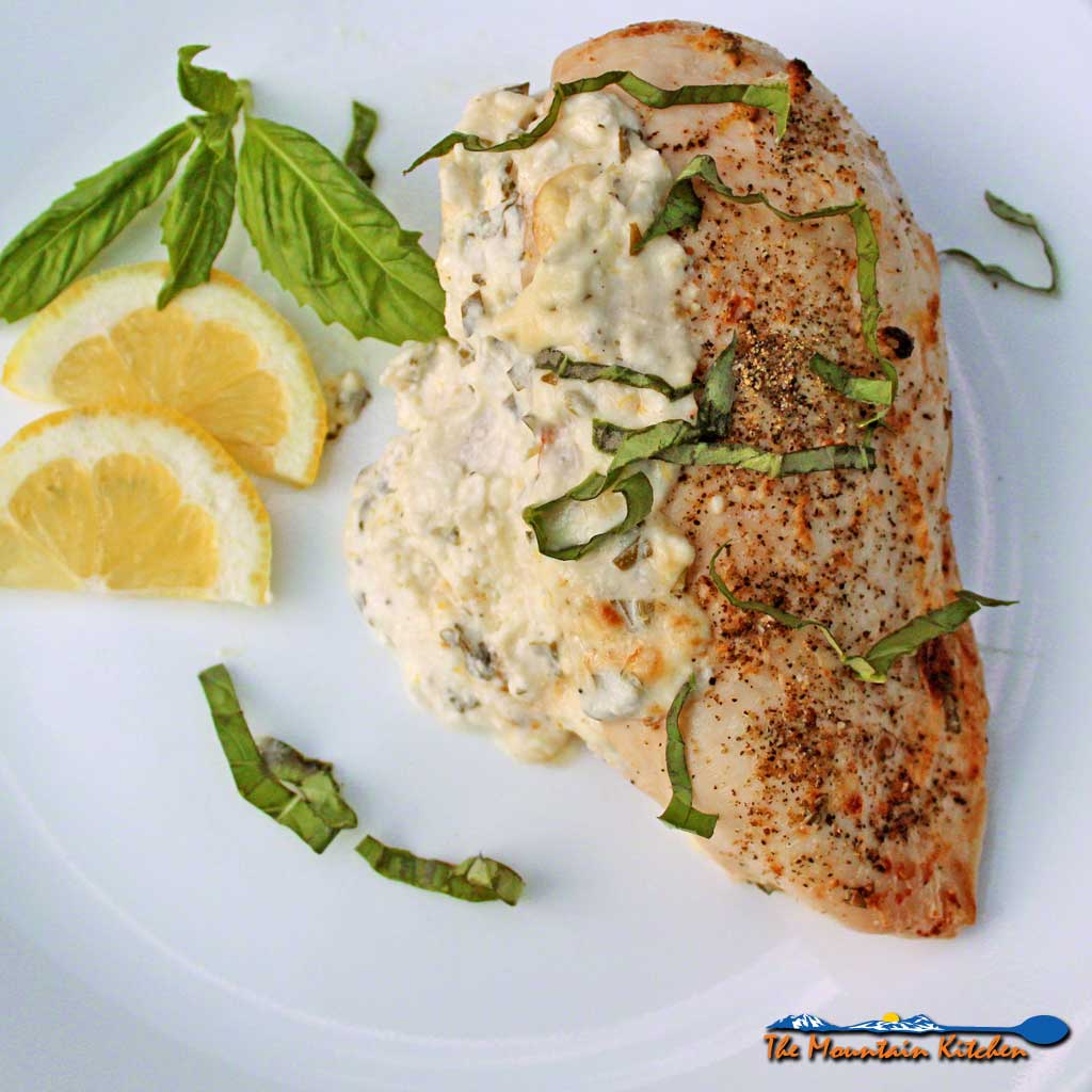 Feta Basil Lemon Chicken