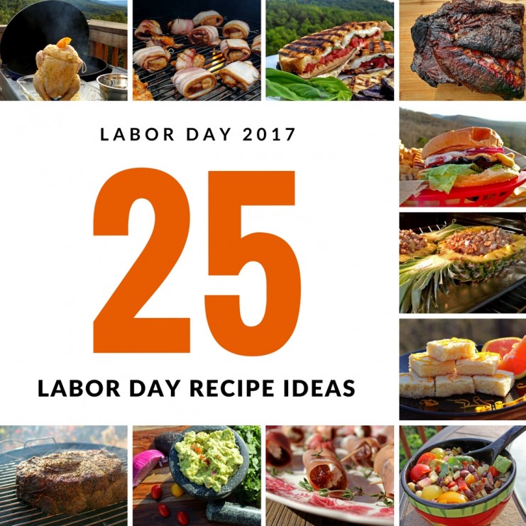 5 crowd pleasing Labor Day recipe ideas cover appetizers, grilled meat, side dishes desserts and even some vegetarian recipes for Meatless Monday. Have fun!