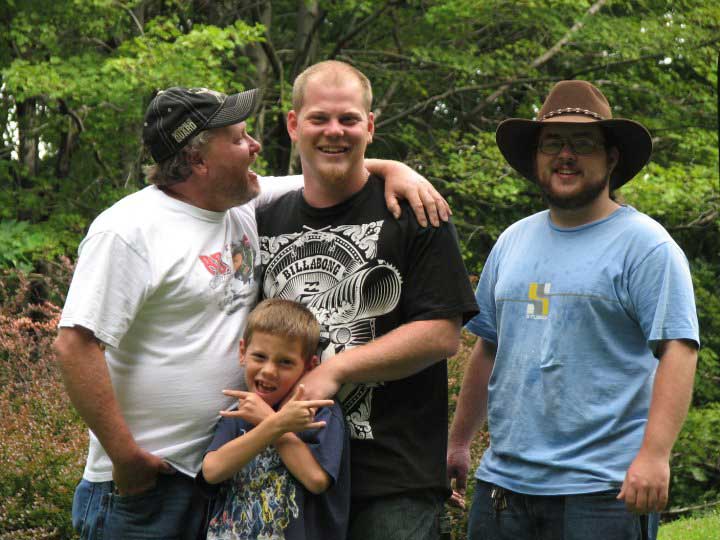 David, Dustin, Brandon and Seth