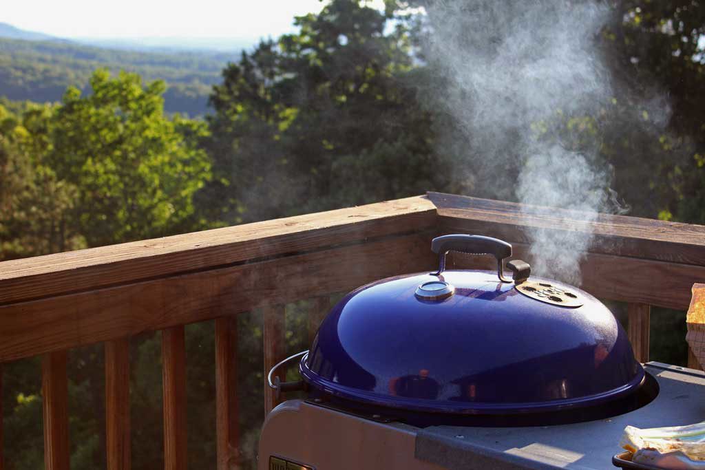hot smoking grill