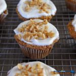 Carrot Cake Muffins on rack
