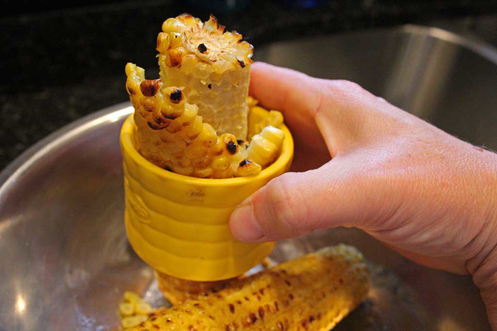 corn shredder shredding corn