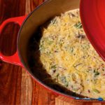 kale wild rice and mushroom casserole