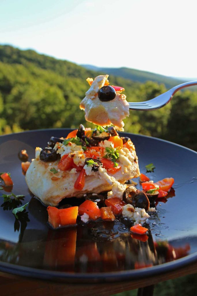 mediterranean chicken ready to eat