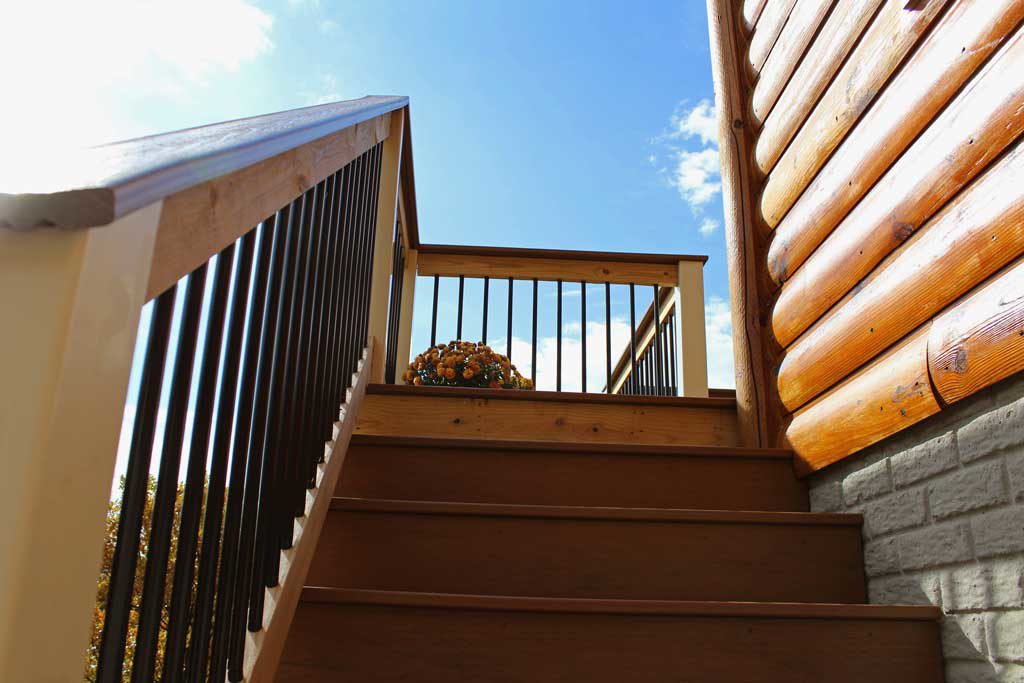 The Spivey Deck Project 2017: Sharing before and after shots and a video tour! We look forward to using our new outdoor space for many years to come! | TheMountainKitchen.com
