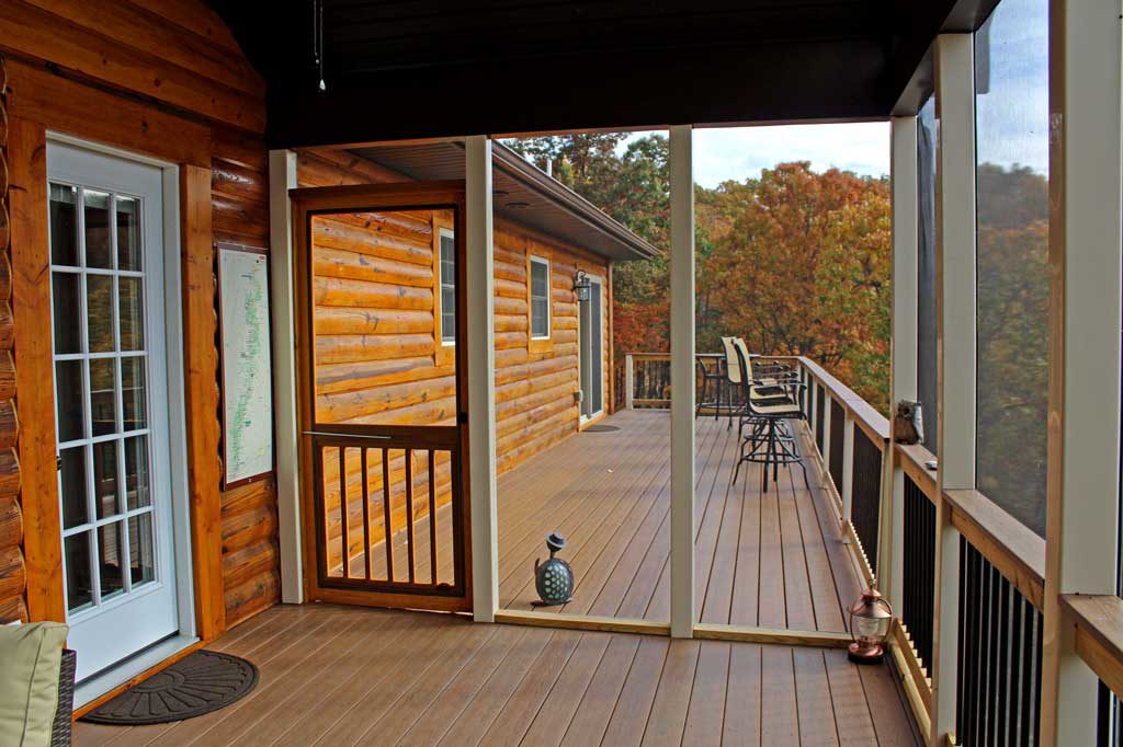 The Spivey Deck Project 2017: Sharing before and after shots and a video tour! We look forward to using our new outdoor space for many years to come! | TheMountainKitchen.com