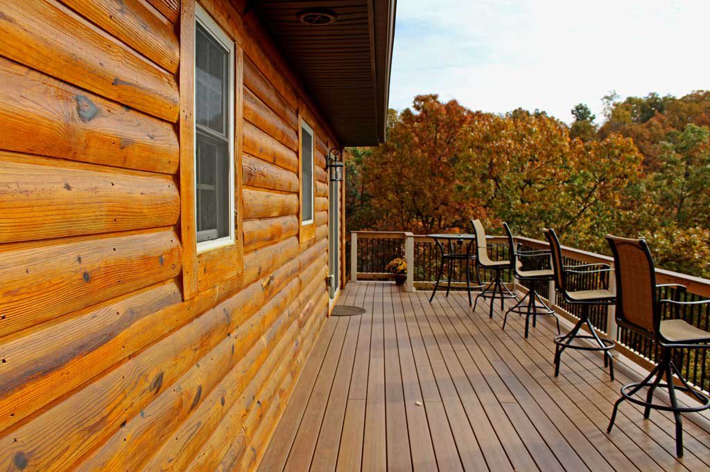 The Spivey Deck Project 2017: Sharing before and after shots and a video tour! We look forward to using our new outdoor space for many years to come! | TheMountainKitchen.com