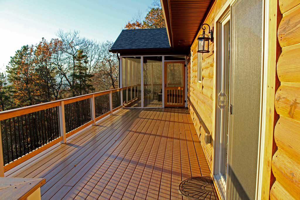 The Spivey Deck Project 2017: Sharing before and after shots and a video tour! We look forward to using our new outdoor space for many years to come! | TheMountainKitchen.com