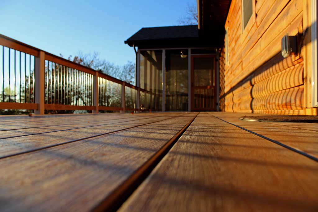 The Spivey Deck Project 2017: Sharing before and after shots and a video tour! We look forward to using our new outdoor space for many years to come! | TheMountainKitchen.com