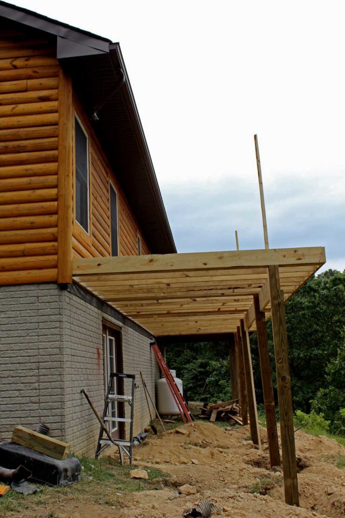 The Spivey Deck Project 2017: Sharing before and after shots and a video tour! We look forward to using our new outdoor space for many years to come! | TheMountainKitchen.com