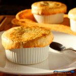 Healthy mushroom pot pies have the comfort of traditional pot pies without all the calories. Mushrooms smothered in cauliflower sauce with flaky crust. Yum!