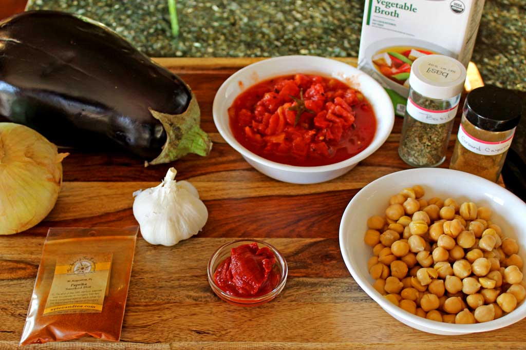 ingredients to make Labanese Maghmour