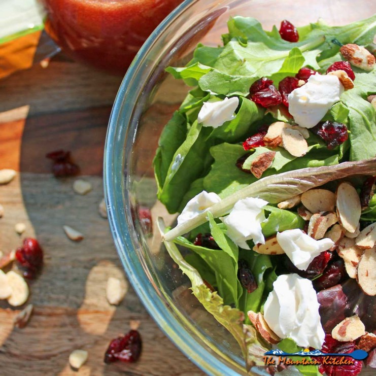 10-Minute Cranberry Almond Salad
