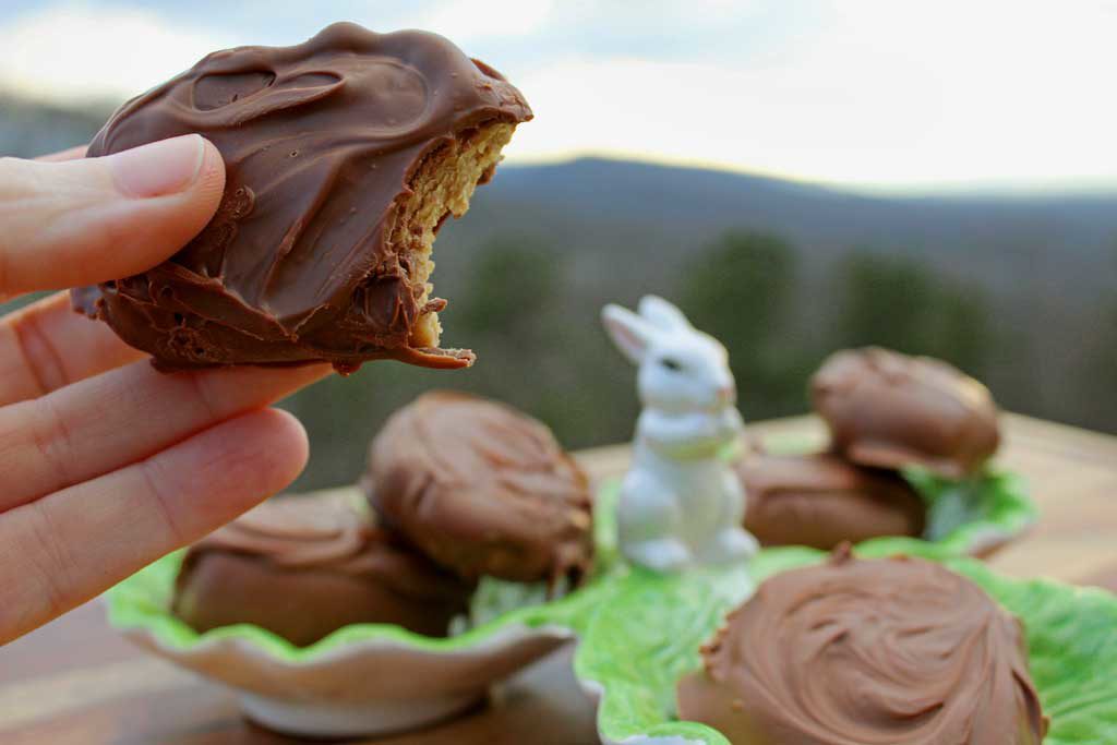 Decadent, quick and easy to make, these Peanut Butter Eggs are made using only 5 ingredients, making them the best no-bake Easter treat ever!