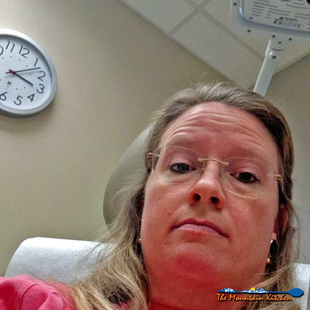 Debbie in doctor's office