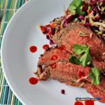 grilled Thai Steak Salad on plate