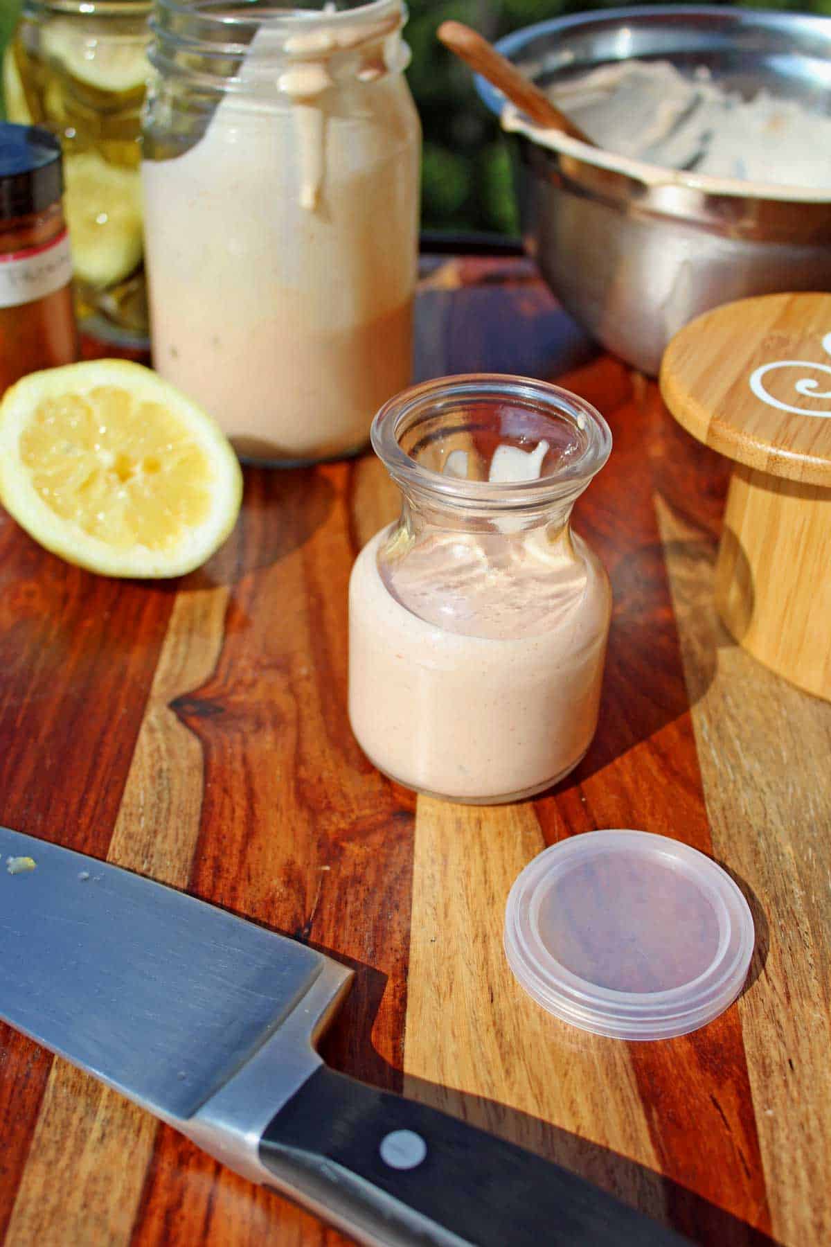 thousand island in jar read to eat