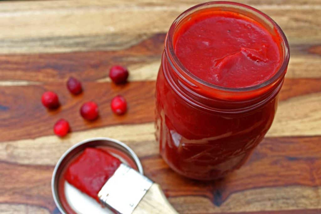 This cranberry BBQ sauce is a savory and versatile barbecue sauce that you can slather all over turkey, chicken, beef or even meatballs this holiday season!
