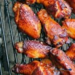 Applewood smoked chicken wings take on flavor from a nice smoke over applewood coals brined in all natural ingredients. Tons of flavor in these Naked Wings!
