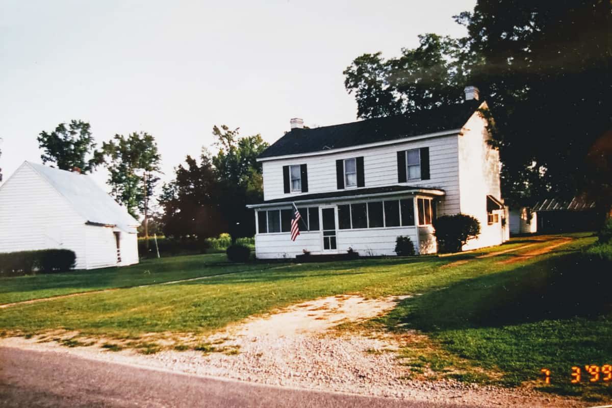 my grandparents farm house