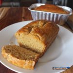 sliced peanut butter bread on plate