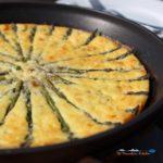 crustless asparagus ricotta quiche