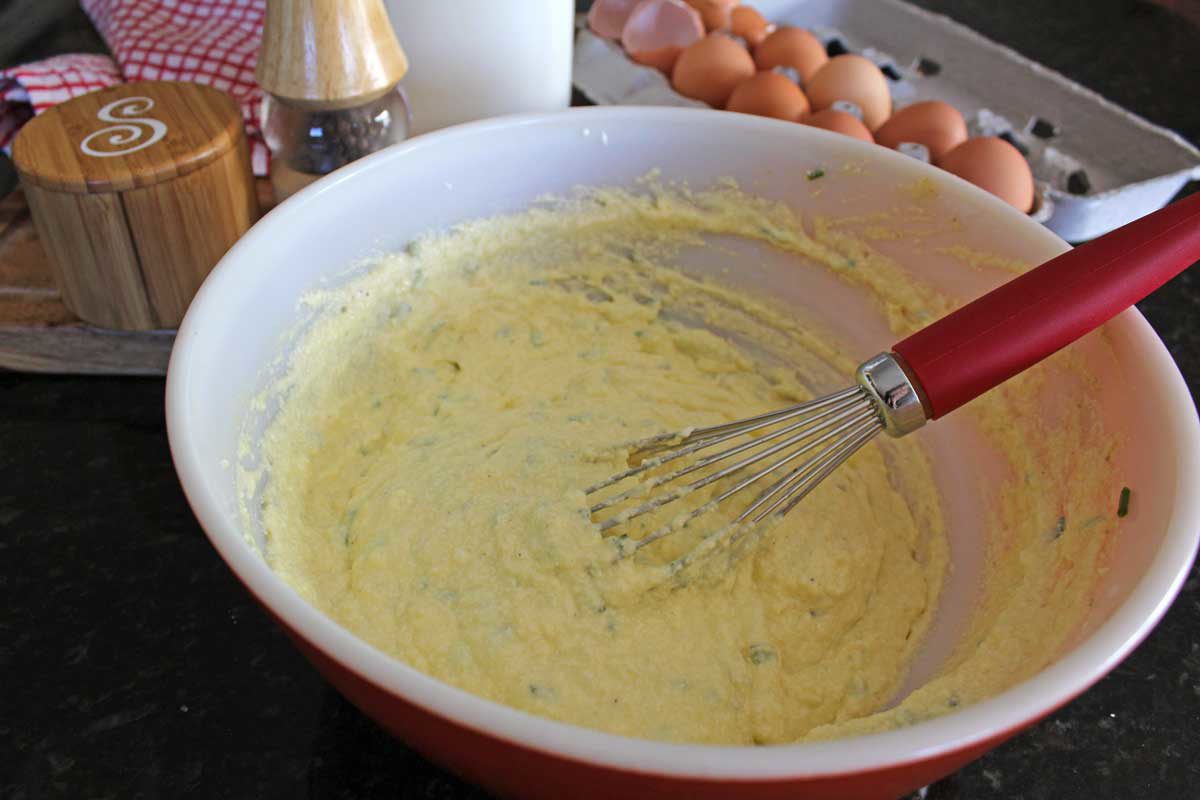 ingredients mixed in a bowl
