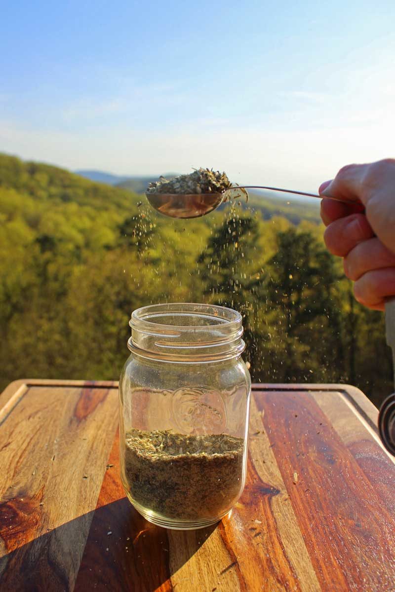 a spoonful of seasoning