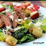 grilled steak Caesar salad