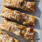 caramel apple strudel