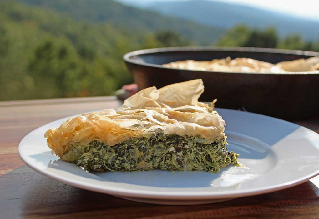 Skillet Spinach Pie