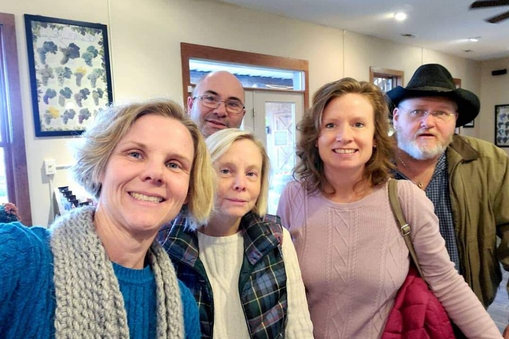 our friends from Richmond came to visit