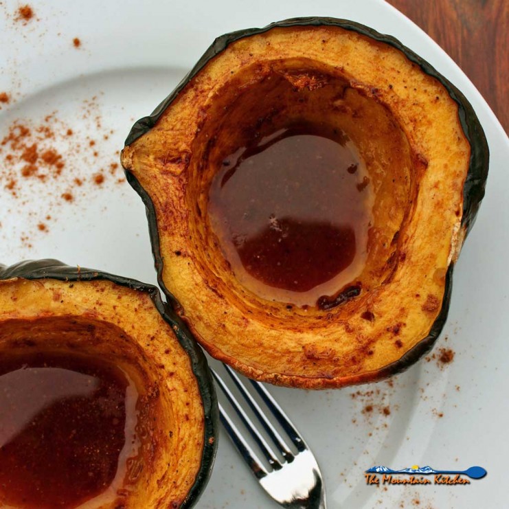 roasted acorn squash