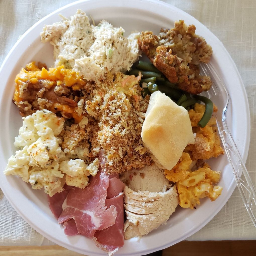 my Thanksgiving plate