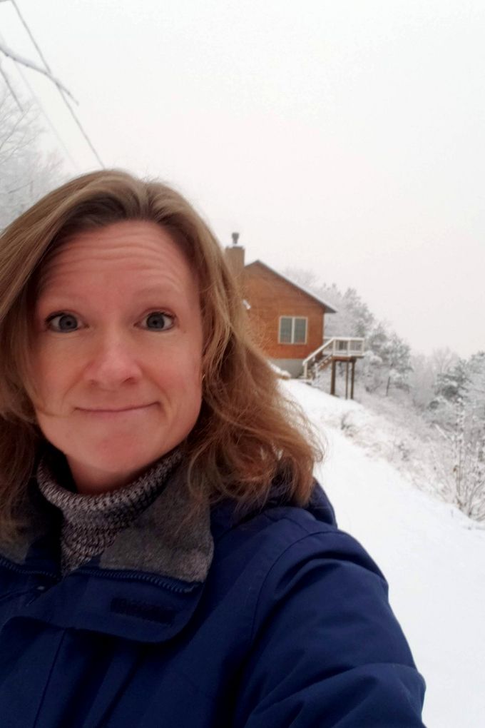 me in the snow
