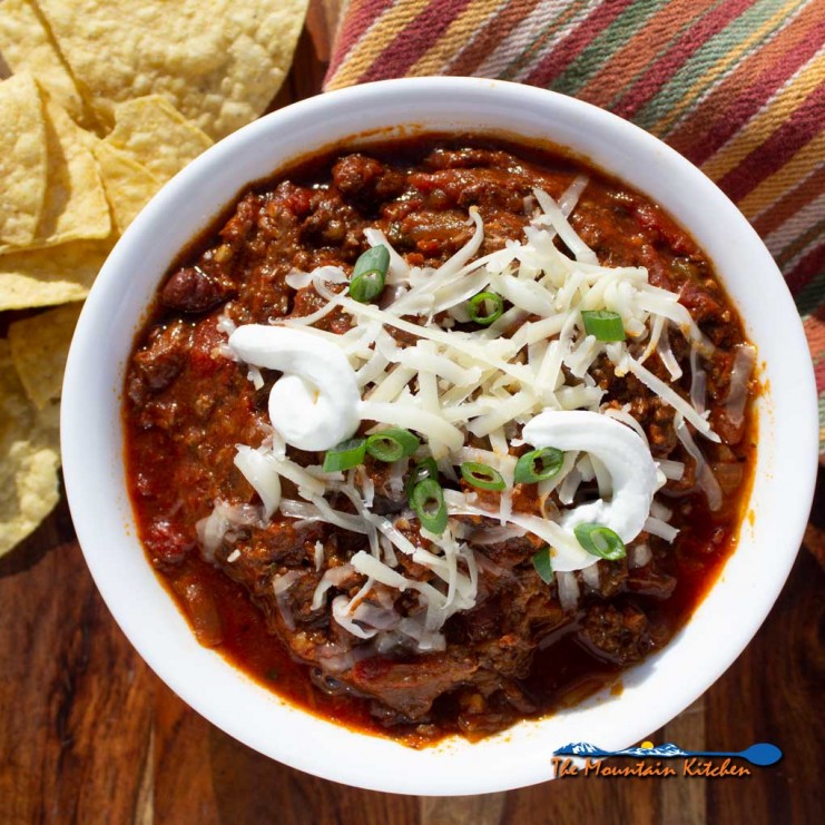 smoked brisket chili