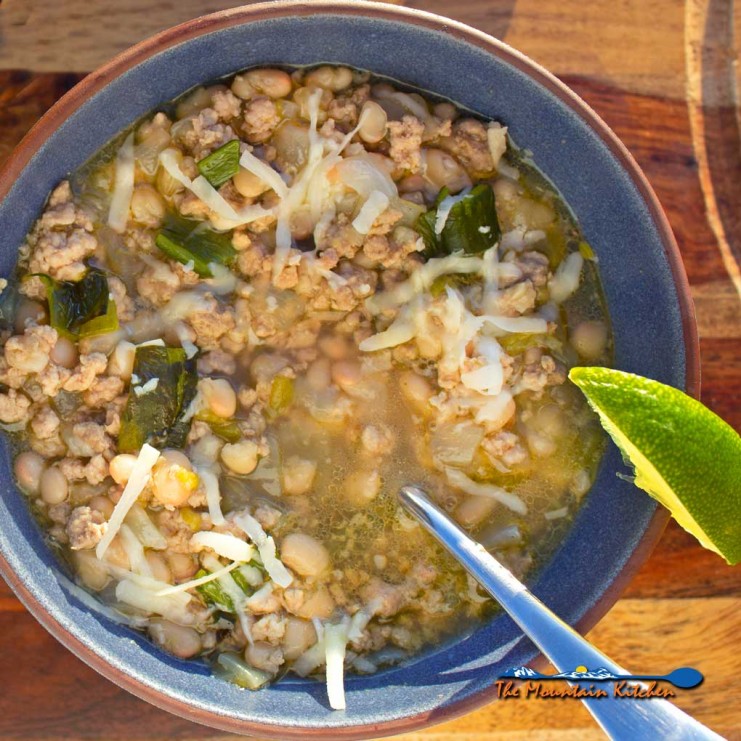 white bean and pork chili