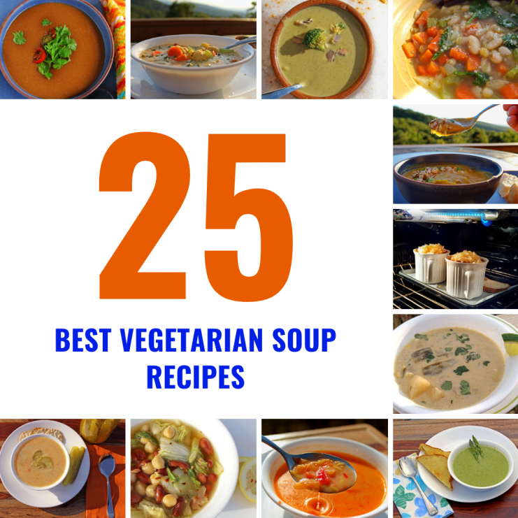 25 vegetarian soup recipes